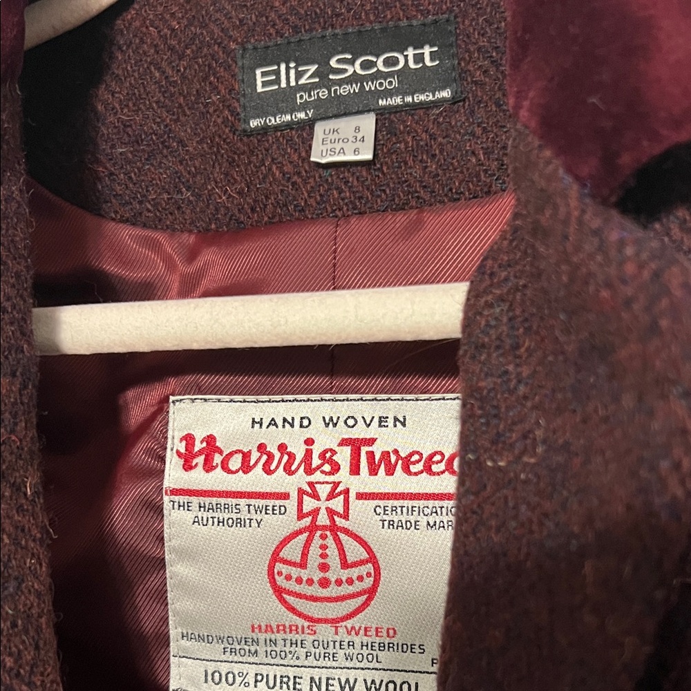 Eliz Scott Women's Brown Wool Coat